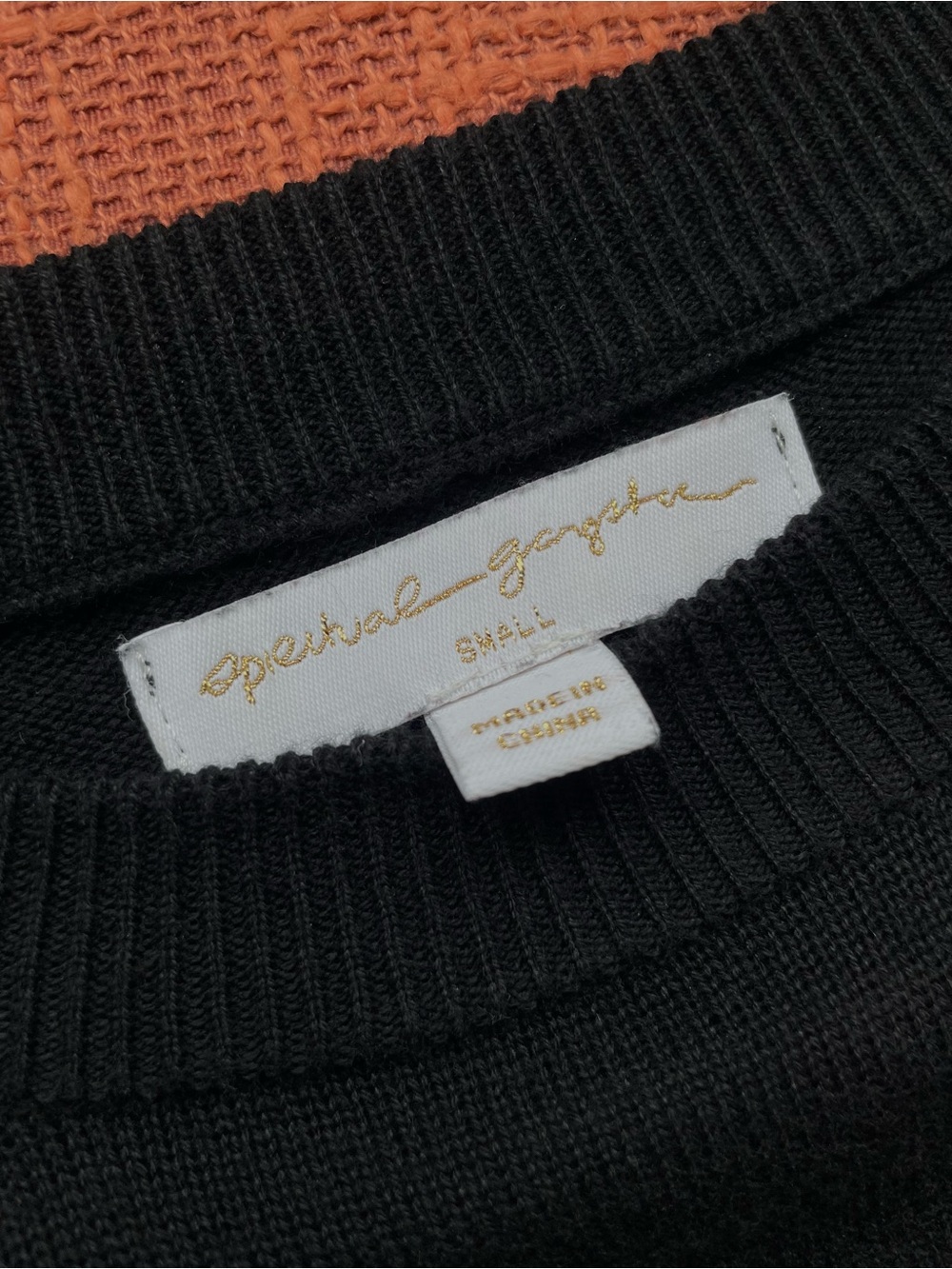 Spirtual Gangster Black Grateful Nikki Sweater S EUC Minimalist Street Style - Picture 4 of 12